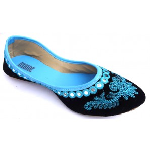 Oxhide Velvet  Women Jutti